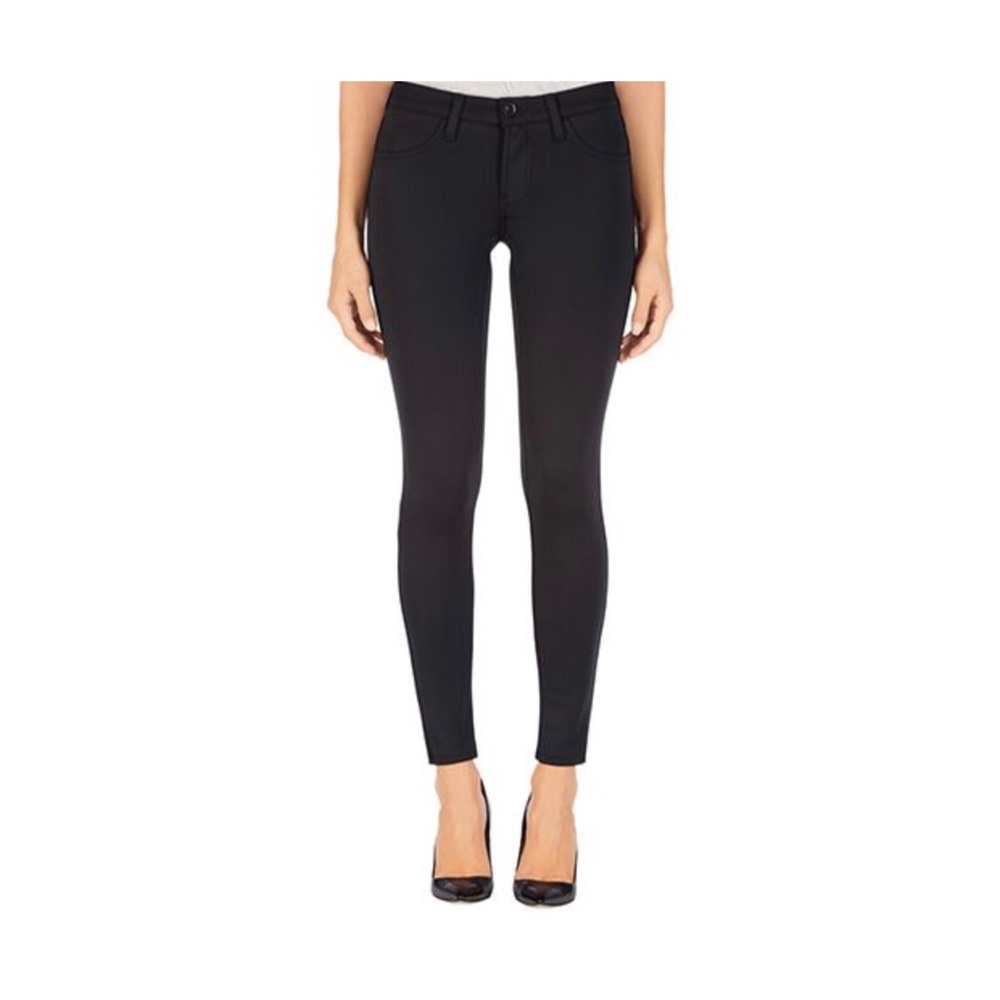 J Brand Mid-Rise Super-Skinny Odyssey Pant